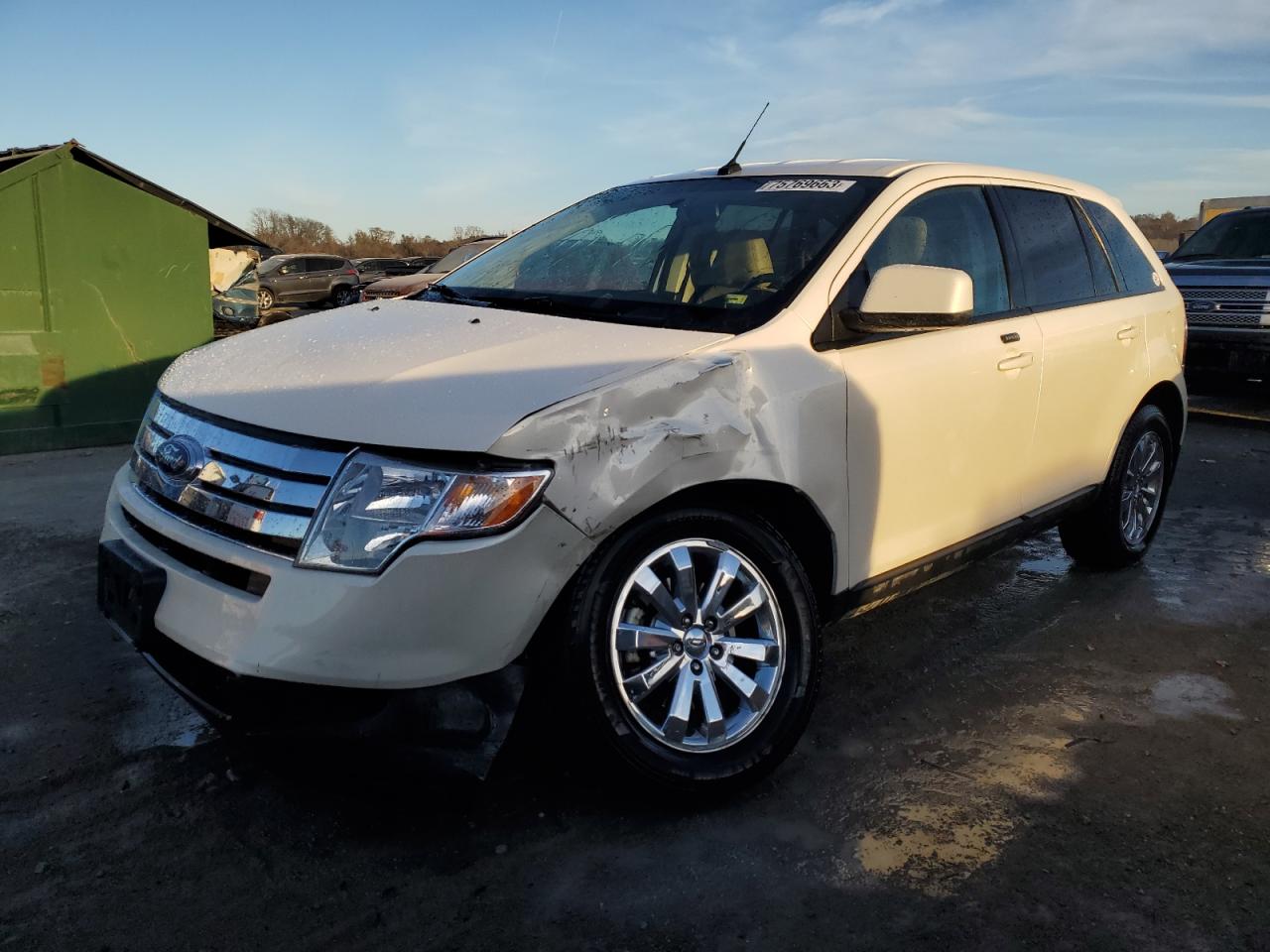 Image 1 of 2008 FORD EDGE SEL 2008 with VIN 2FMDK48C38BB26120