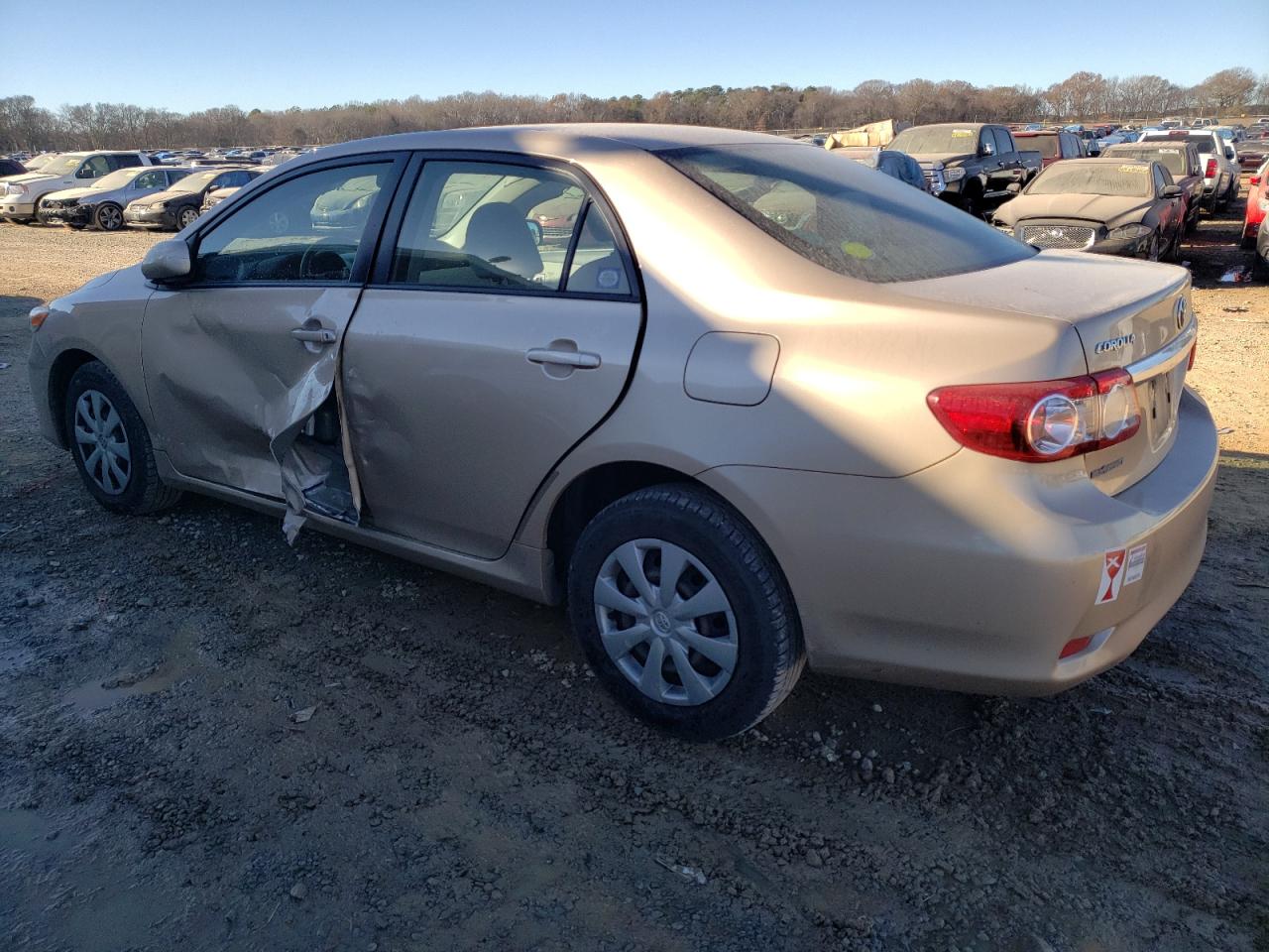 Image 2 of 2011 TOYOTA COROLLA BASE 2011 with VIN JTDBU4EE1B9124611