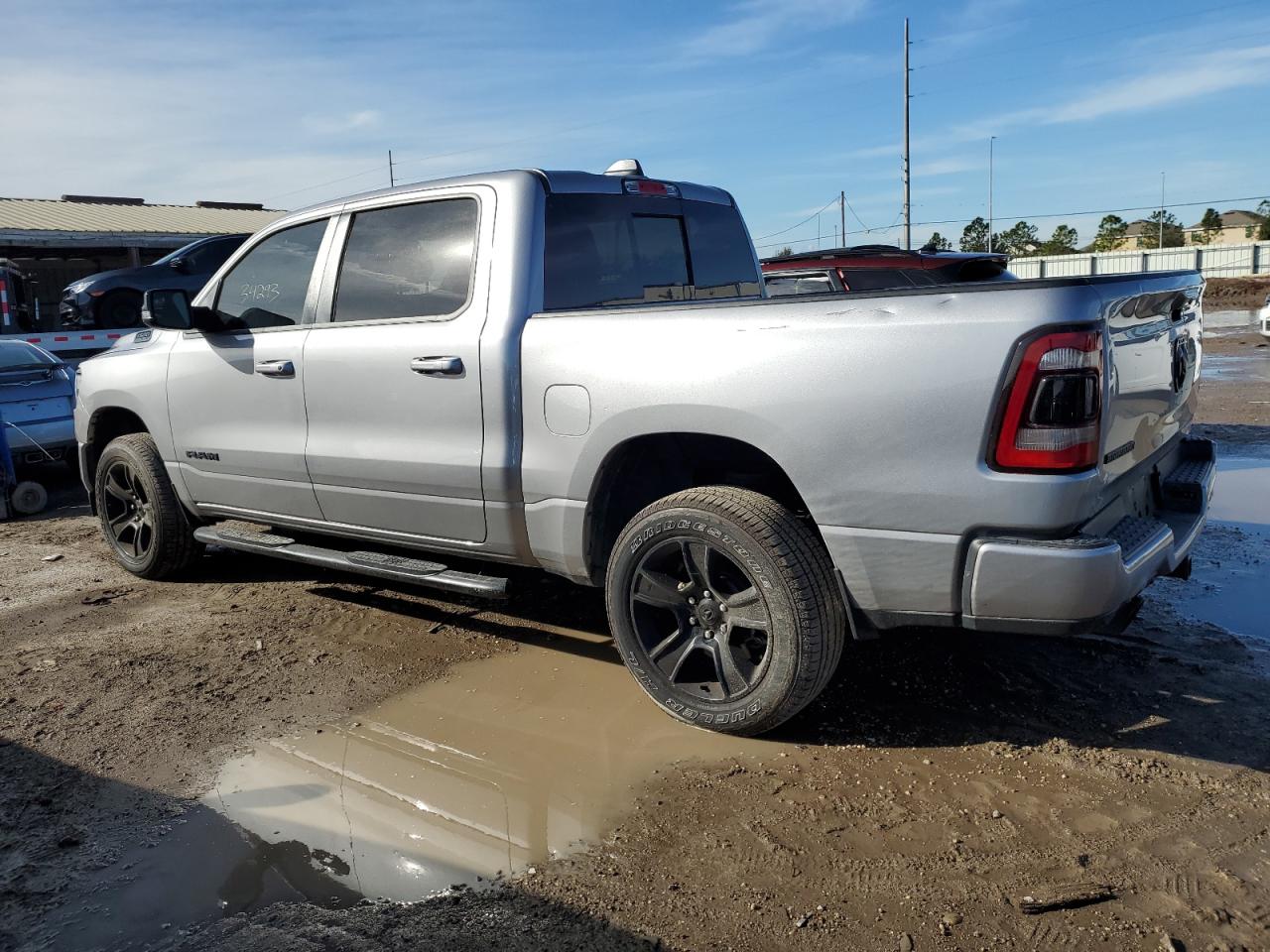 Image 2 of 2021 RAM 1500 BIG HORN/LONE STAR 2021 with VIN 1C6RREFT3MN690905