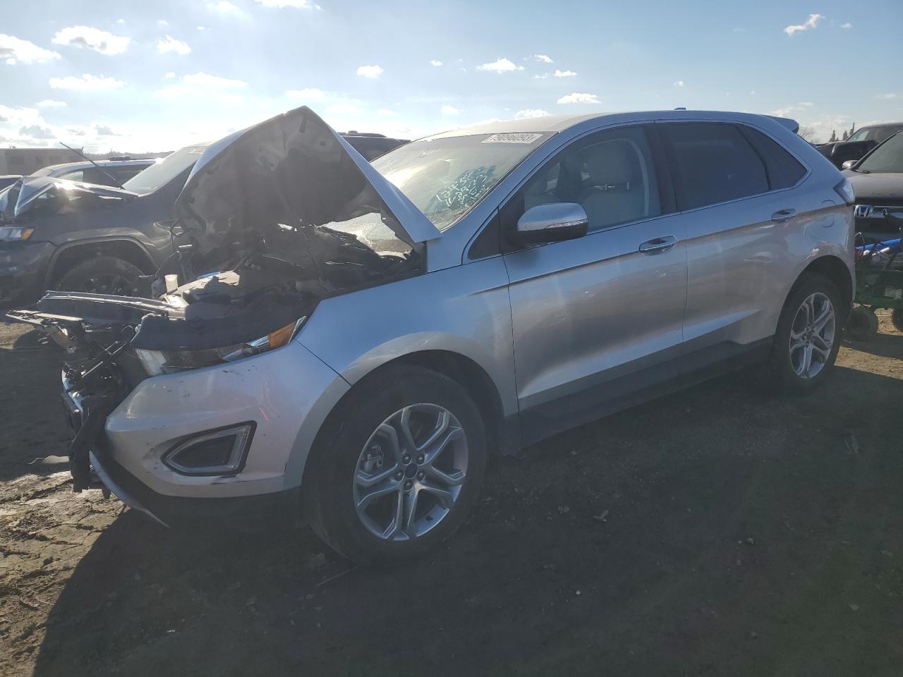 Изображение 1 2017 FORD EDGE TITANIUM 2017 с VIN 2FMPK3K88HBC21803