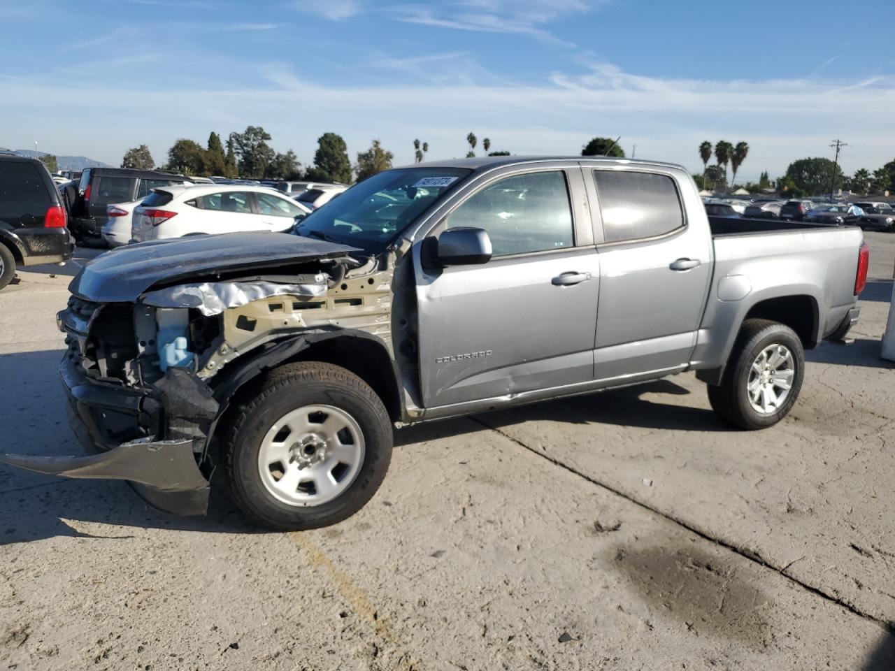 Image 1 of Chevrolet Colorado Lt 2021 with VIN 1GCGSCENXM1210541