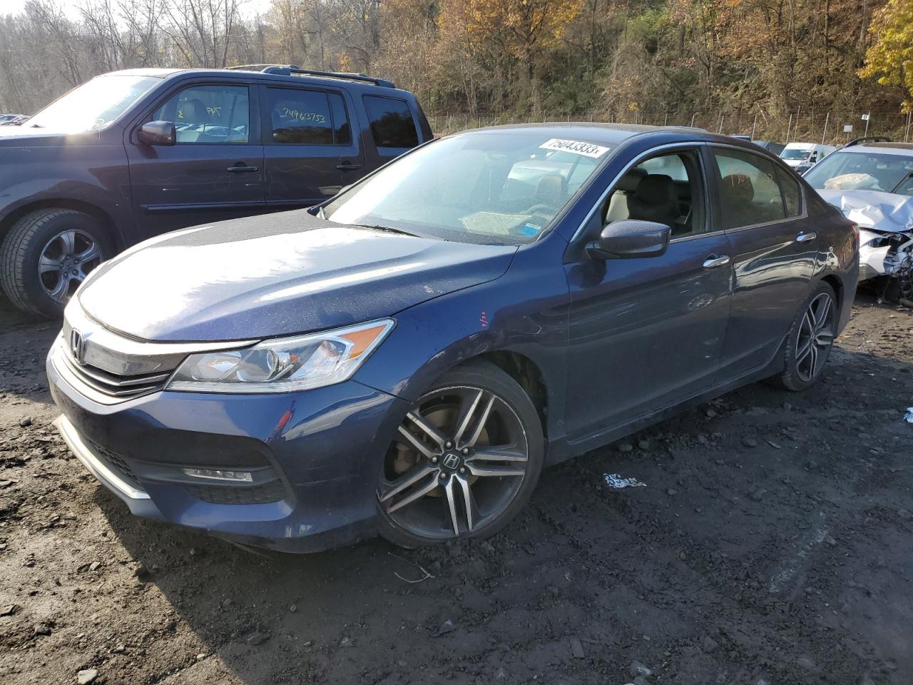 Изображение 1 2017 HONDA ACCORD SPORT SPECIAL EDITION 2017 с VIN 1HGCR2F14HA090372