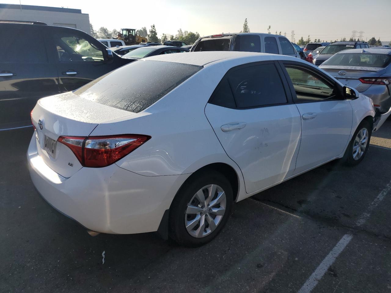 Image 3 of 2015 TOYOTA COROLLA L 2015 with VIN 2T1BURHE6FC259267
