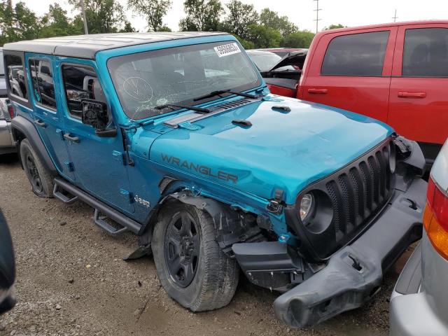 Image 1 of 2019 JEEP WRANGLER UNLIMITED SPORT 2019 with VIN 1C4HJXDGXKW604817