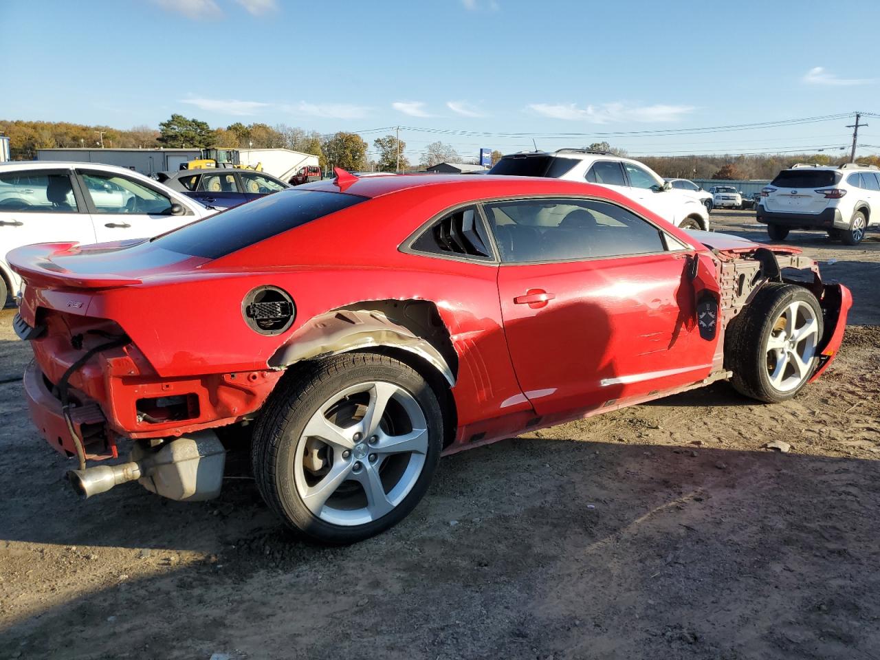 Image 3 of 2015 CHEVROLET CAMARO LT 2015 with VIN 2G1FF1E38F9246593