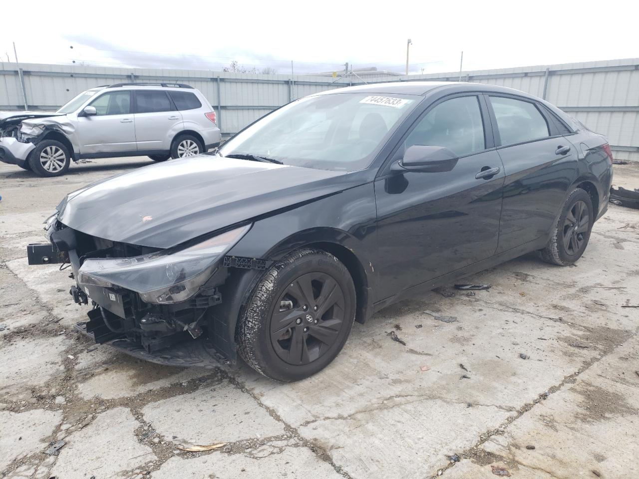 Изображение 1 2022 HYUNDAI ELANTRA SEL 2022 с VIN KMHLS4AG9NU263478