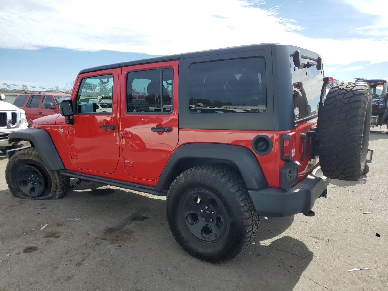 Obraz 2 z 2014 JEEP WRANGLER UNLIMITED SPORT 2014 z VIN 1C4BJWDG6EL139149
