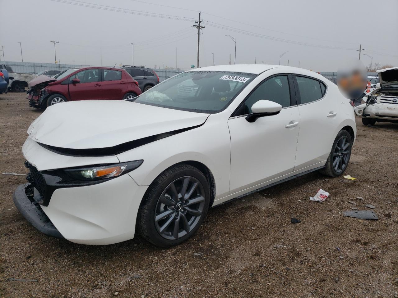 Image 1 of 2023 MAZDA 3 SELECT 2023 with VIN JM1BPAKM6P1603677