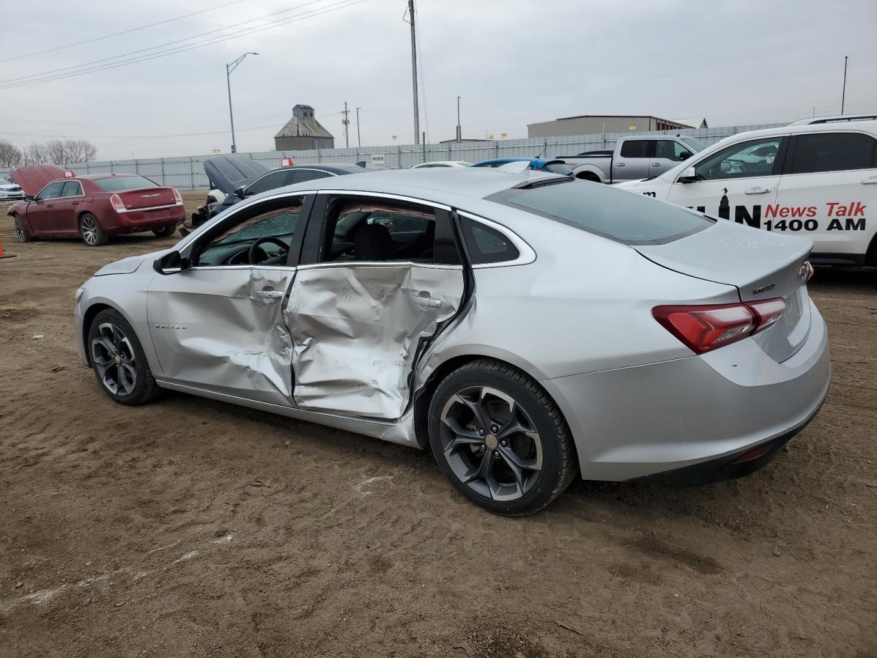 Image 2 of 2022 CHEVROLET MALIBU LT 2022 with VIN 1G1ZD5ST4NF159827