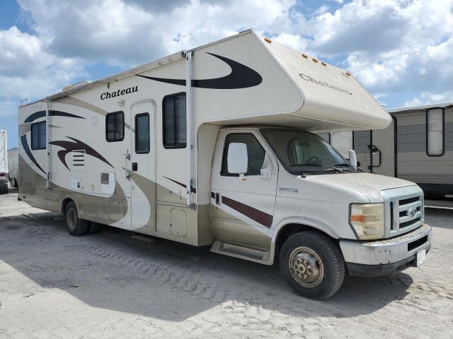 Image 1 of 2008 FORD ECONOLINE E450 SUPER DUTY CUTAWAY VAN 2008 with VIN 1FDXE45S18DA29329