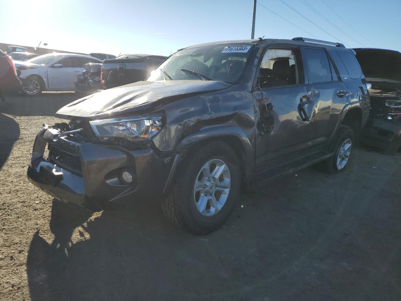 Image 1 of 2020 TOYOTA 4RUNNER SR5/SR5 PREMIUM 2020 with VIN JTEBU5JR1L5767396