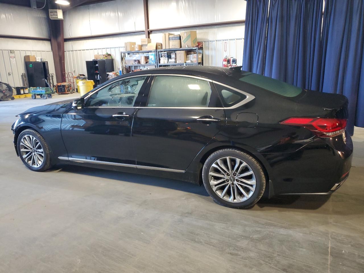 Image 2 of 2017 GENESIS G80 BASE 2017 with VIN KMHGN4JE4HU187910