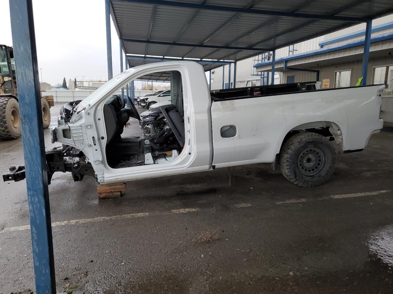 Image 1 of 2023 CHEVROLET SILVERADO C1500 2023 with VIN 3GCNAAED1PG288587