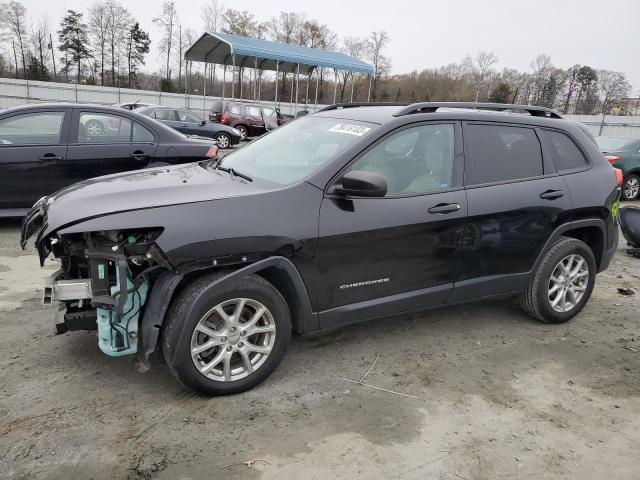 Image 1 of 2017 JEEP CHEROKEE SPORT 2017 with VIN 1C4PJLAB7HW549023