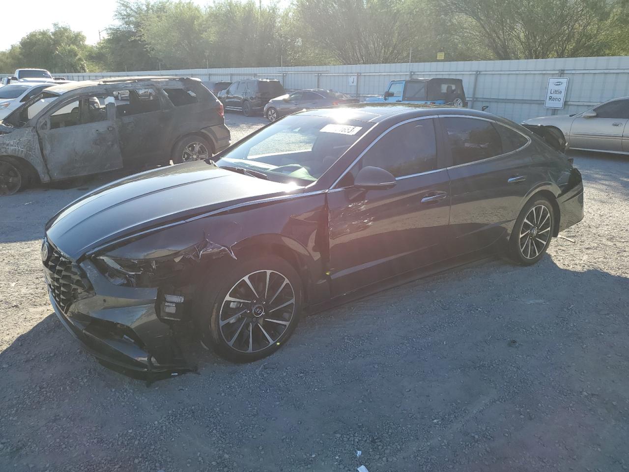 Obraz 1 z 2021 HYUNDAI SONATA LIMITED 2021 z VIN 5NPEH4J20MH097005