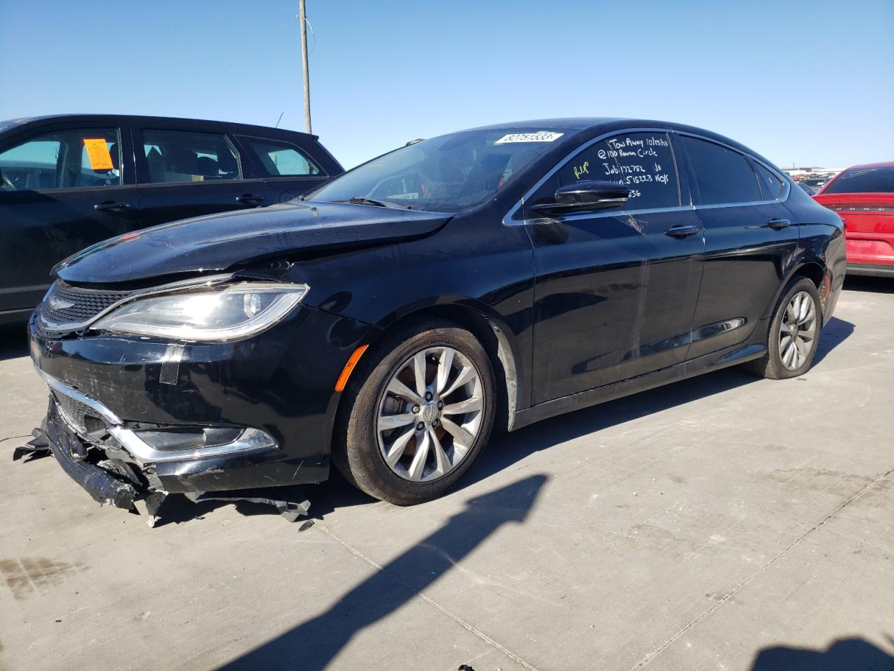 Image 1 of 2015 CHRYSLER 200 C 2015 with VIN 1C3CCCCG9FN515223
