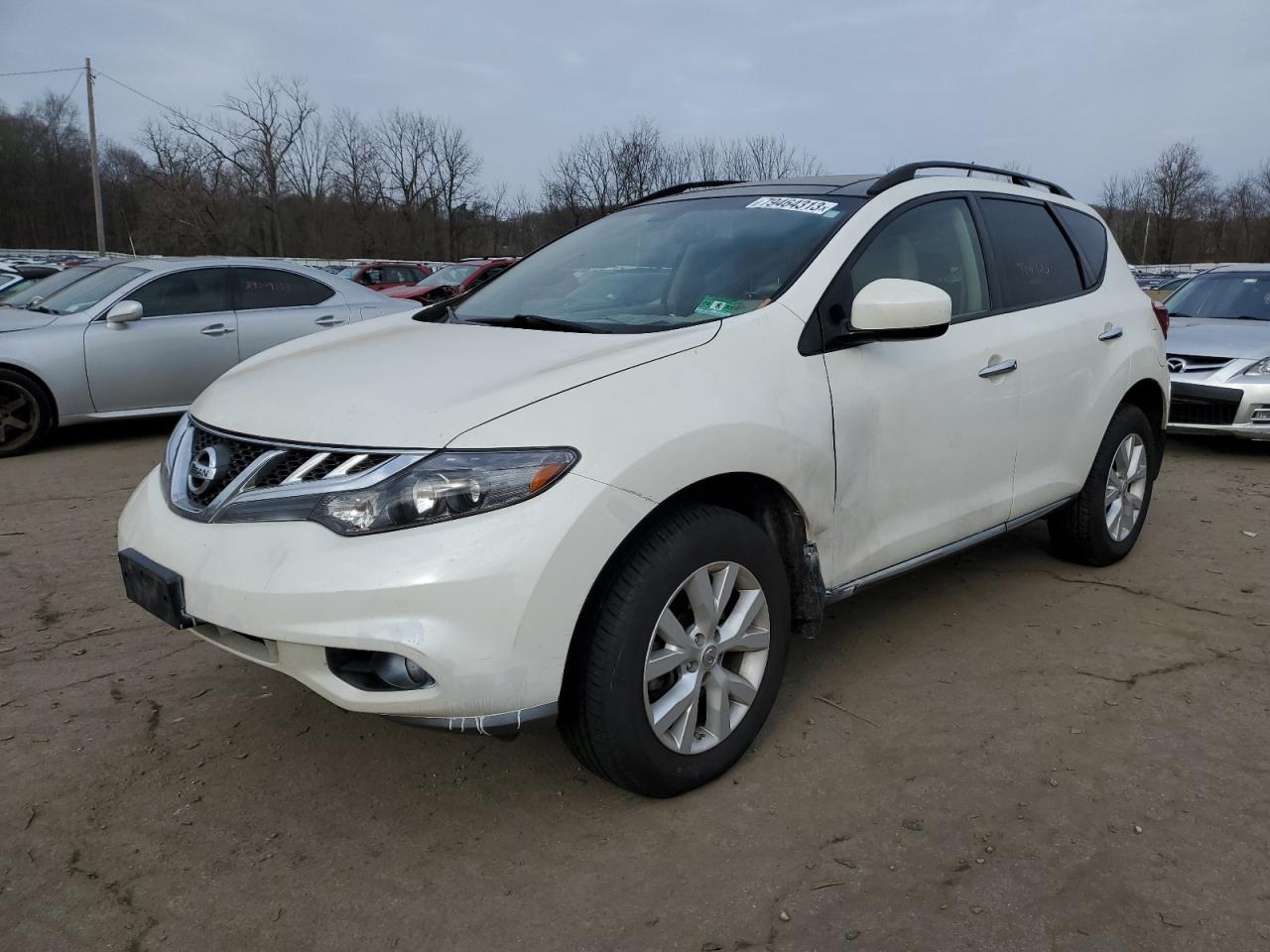 Изображение 1 2014 NISSAN MURANO S 2014 с VIN JN8AZ1MW8EW524861