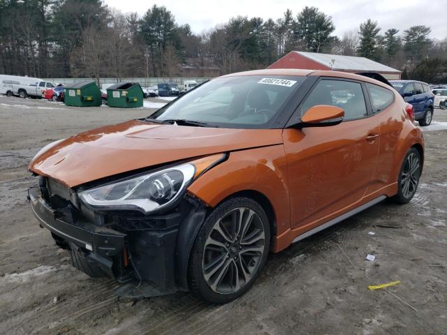 Image 1 of 2016 HYUNDAI VELOSTER TURBO 2016 with VIN KMHTC6AEXGU267405