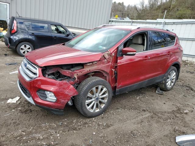 Image 1 of 2017 FORD ESCAPE TITANIUM 2017 with VIN 1FMCU9J99HUA78165
