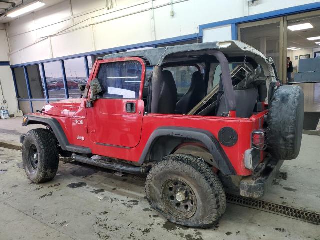 Image 2 of 2002 JEEP WRANGLER / TJ X 2002 with VIN 1J4FA39S22P774624