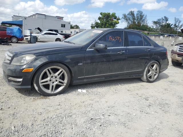 Image 1 of 2012 MERCEDES-BENZ C 250 2012 with VIN WDDGF4HB3CR207028