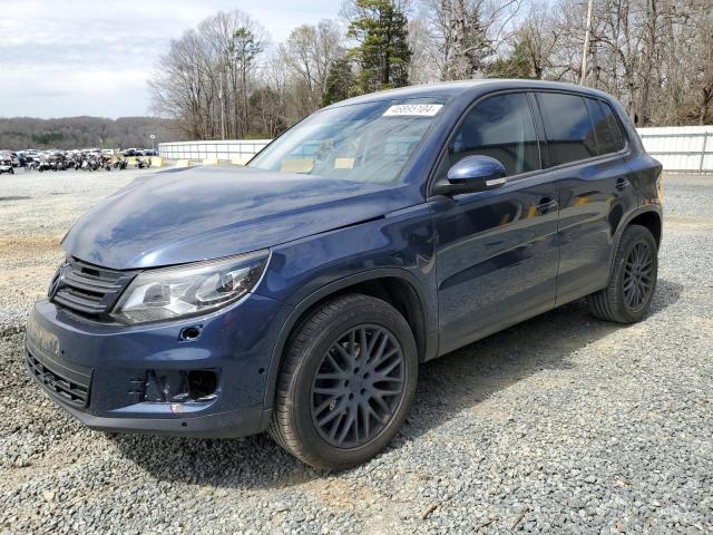 Image 1 of 2014 VOLKSWAGEN TIGUAN S 2014 with VIN WVGAV3AX3EW624135