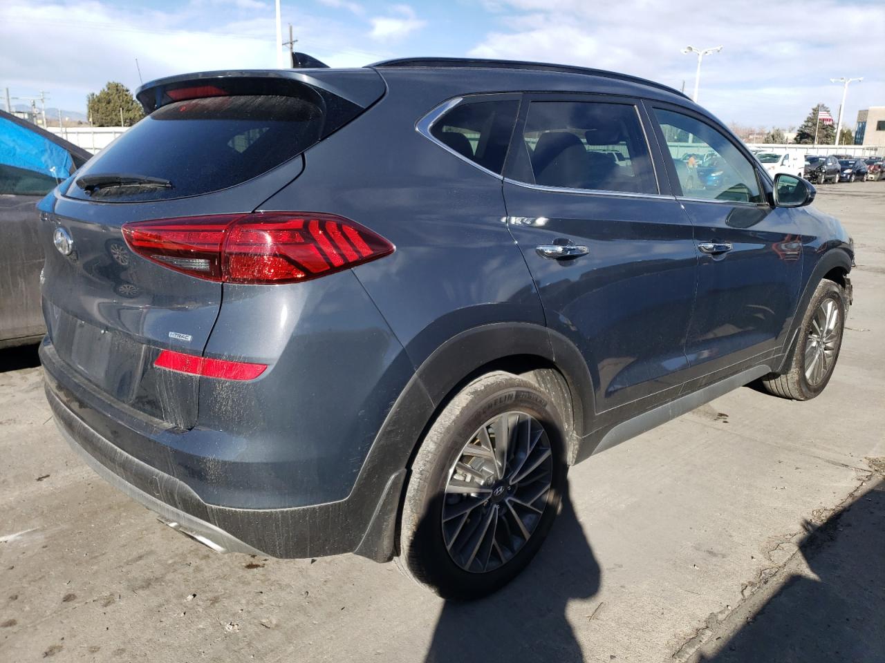 Image 3 of 2021 HYUNDAI TUCSON LIMITED 2021 with VIN KM8J3CAL5MU313562