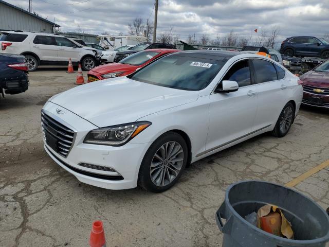 Image 1 of 2017 GENESIS G80 BASE 2017 with VIN KMHGN4JE4HU210439