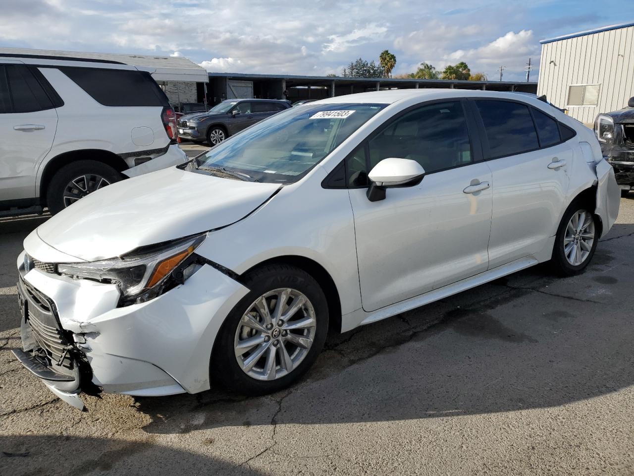Image 1 of 2023 TOYOTA COROLLA LE 2023 with VIN JTDBCMFE9P3007287