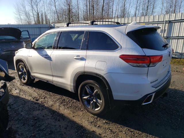 Image 2 of 2018 TOYOTA HIGHLANDER HYBRID LIMITED 2018 with VIN 5TDDGRFHXJS040356