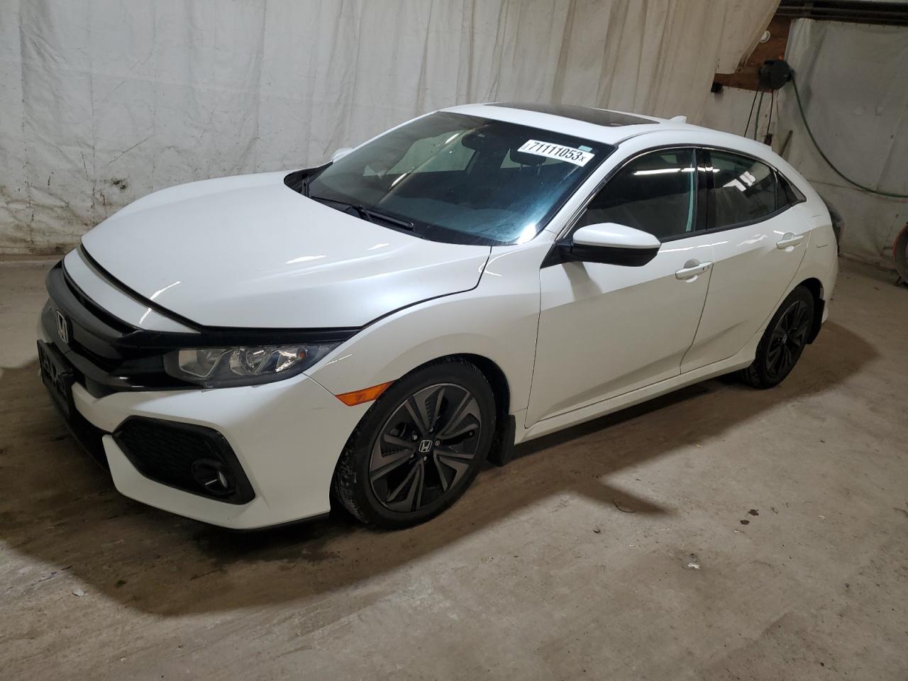 Image 1 of 2018 HONDA CIVIC EX 2018 with VIN SHHFK7H52JU208265