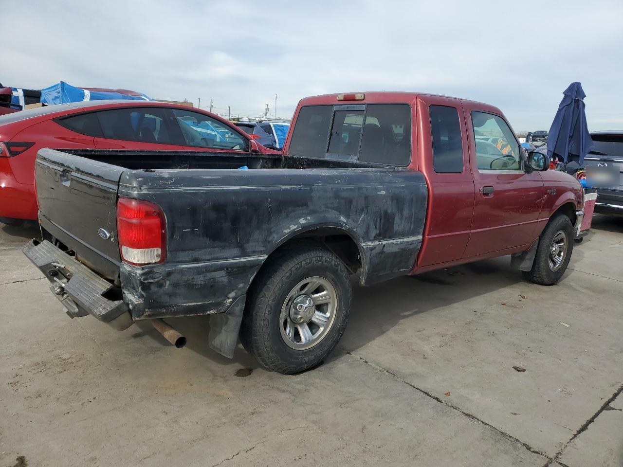 Image 3 of 2000 FORD RANGER SUPER CAB 2000 with VIN 1FTYR14V1YPA46797