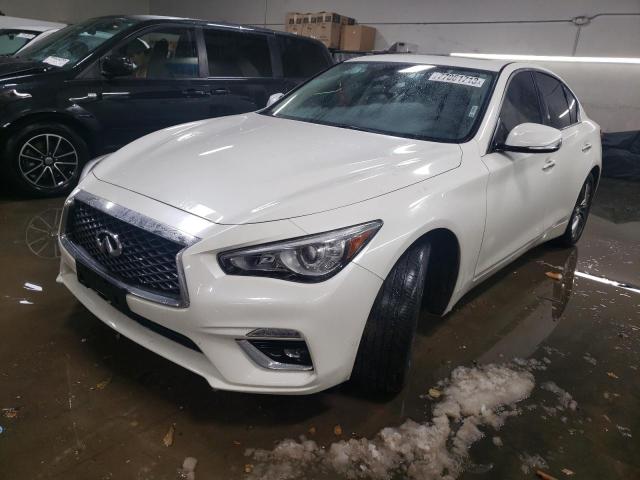Image 1 of 2019 INFINITI Q50 LUXE 2019 with VIN JN1EV7AR1KM551761