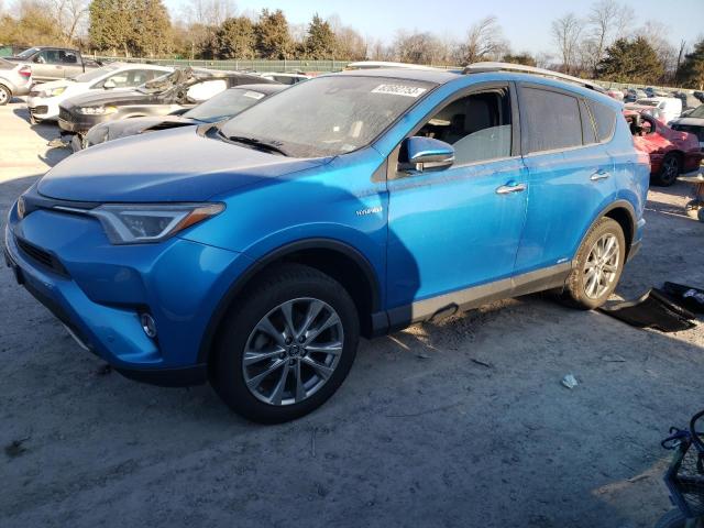 Image 1 of 2016 TOYOTA RAV4 HV LIMITED 2016 with VIN JTMDJREV7GD039145