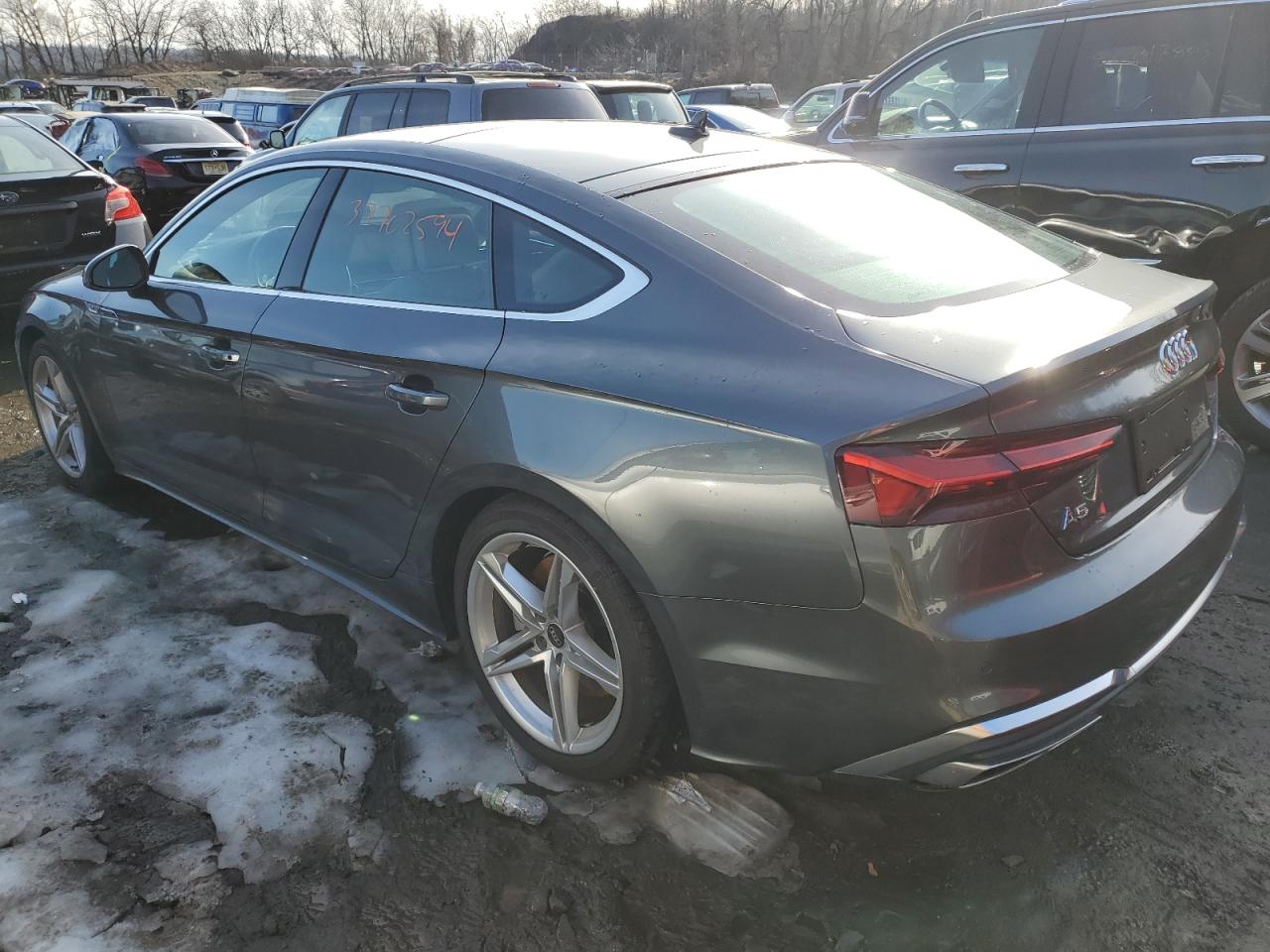 Image 2 of 2022 AUDI A5 PREMIUM PLUS 45 2022 with VIN WAUFACF59NA028664