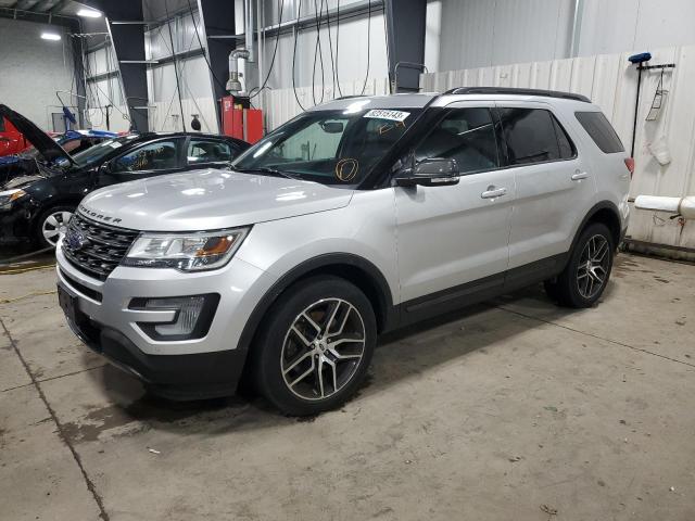 Image 1 of 2017 FORD EXPLORER XLT 2017 with VIN 1FM5K8D83HGB58216