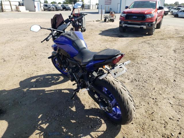 Image 3 of 2022 YAMAHA MT07  2022 with VIN JYARM32E2NA004893