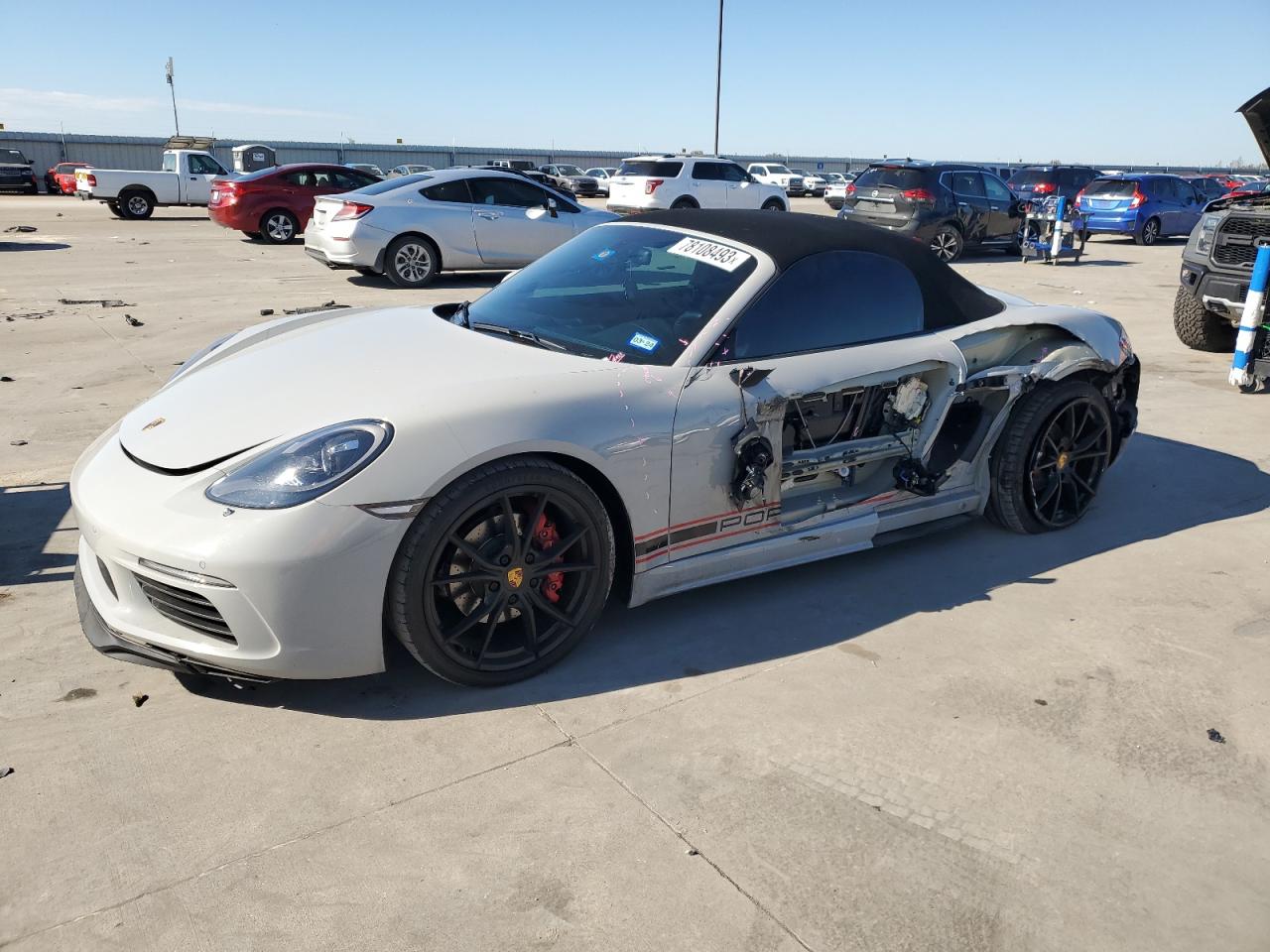 Image 1 of 2019 PORSCHE BOXSTER S 2019 with VIN WP0CB2A84KS228565