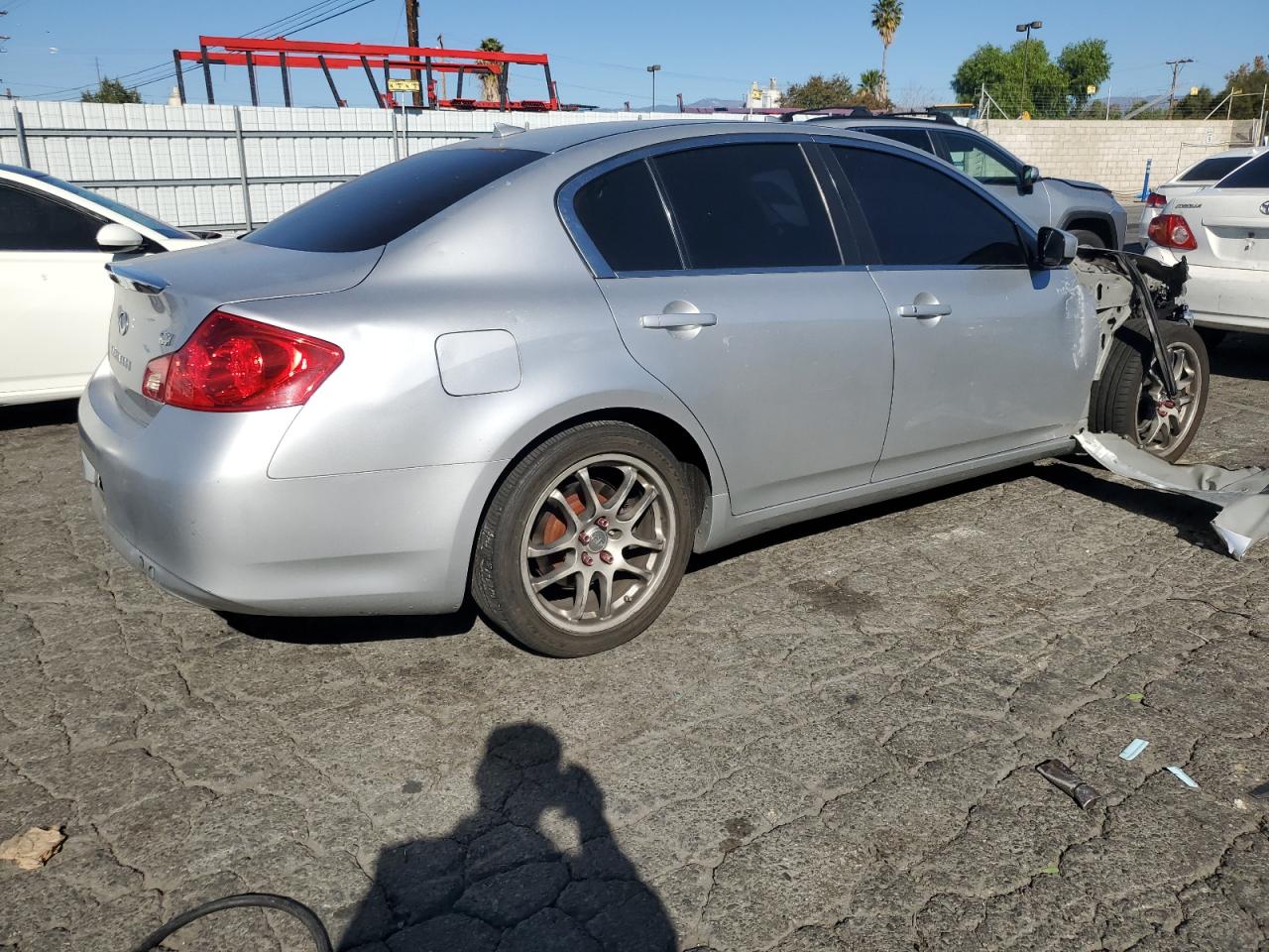 Image 3 of 2010 INFINITI G37 BASE 2010 with VIN JN1CV6AP6AM404852