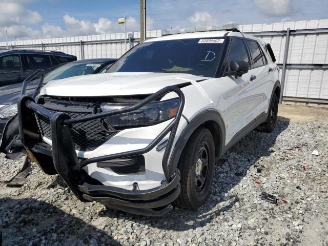 Изображение 2 2020 FORD EXPLORER POLICE INTERCEPTOR 2020 с VIN 1FM5K8AW7LGA19444