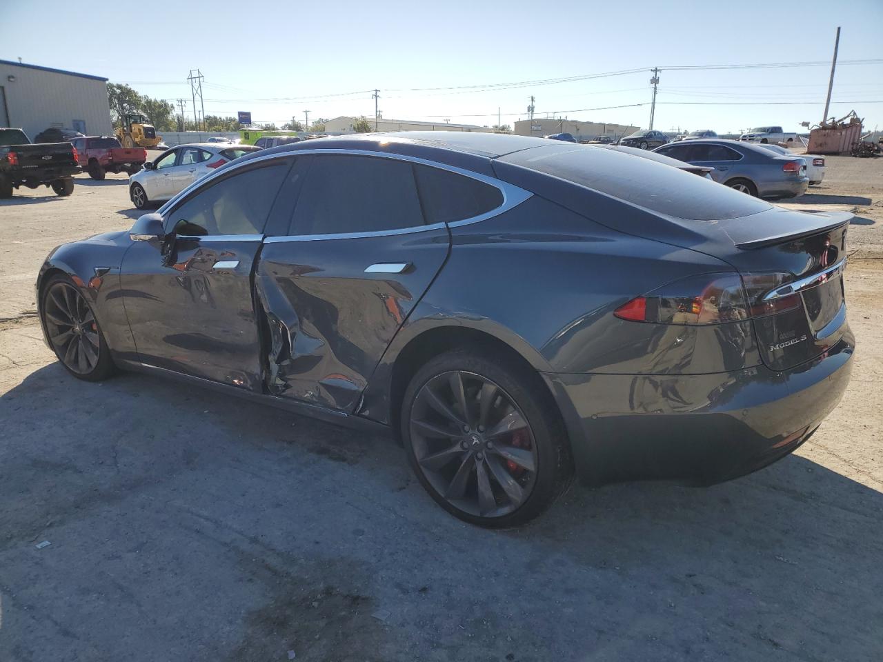 Image 2 of 2017 TESLA MODEL S  2017 with VIN 5YJSA1E47HF216738