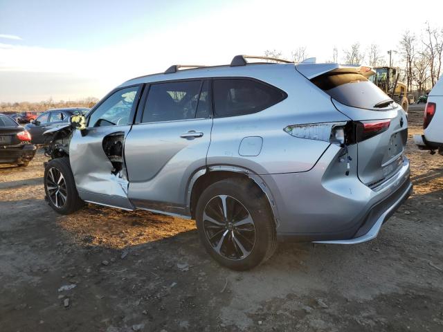 Image 2 of 2021 TOYOTA HIGHLANDER XSE 2021 with VIN 5TDLZRBH6MS160235