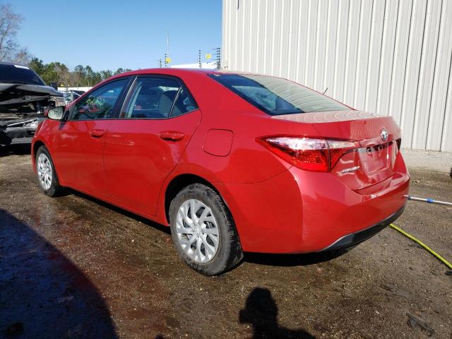 Изображение 2 2018 TOYOTA COROLLA L 2018 с VIN 5YFBURHE3JP844218