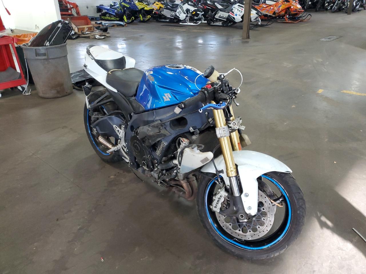 Image 1 of 2012 SUZUKI GSX750  2012 with VIN JS1GR7MA3C2100807