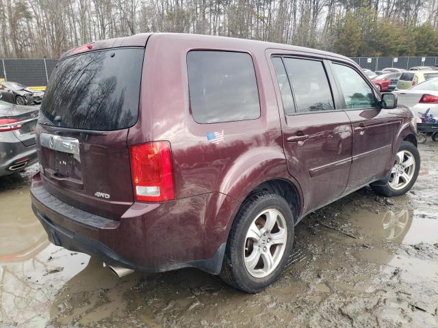 Image 3 of 2014 HONDA PILOT EXL 2014 with VIN 5FNYF4H50EB045490