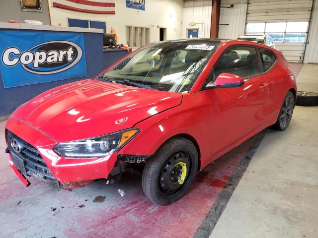 Image 1 of 2019 HYUNDAI VELOSTER BASE 2019 with VIN KMHTG6AF4KU018782