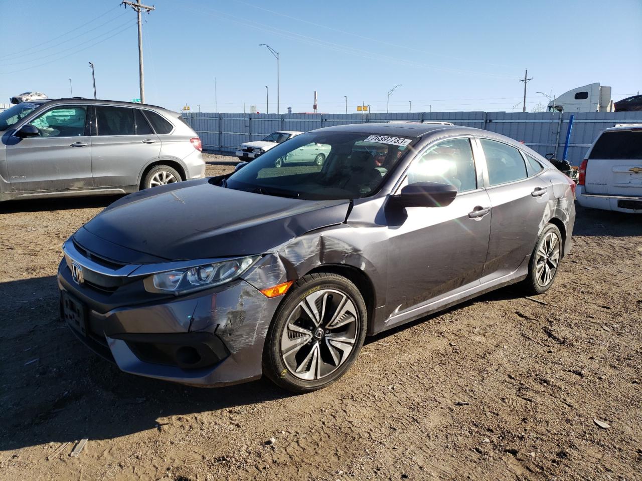 Image 1 of 2016 HONDA CIVIC EX 2016 with VIN 19XFC1F80GE019699