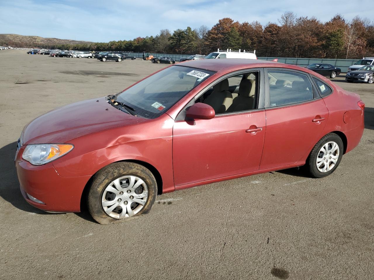 2010 HYUNDAI ELANTRA BLUE 2010 image