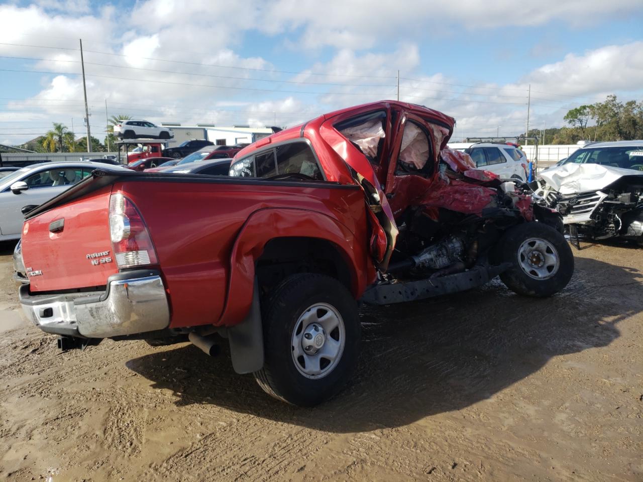 Изображение 3 2014 TOYOTA TACOMA DOUBLE CAB PRERUNNER 2014 с VIN 5TFJU4GN3EX055591