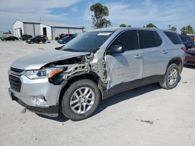 Image 1 of 2020 CHEVROLET TRAVERSE LS 2020 with VIN 1GNERFKWXLJ155984